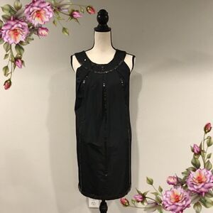 Adam Lippes sleeveless black dress